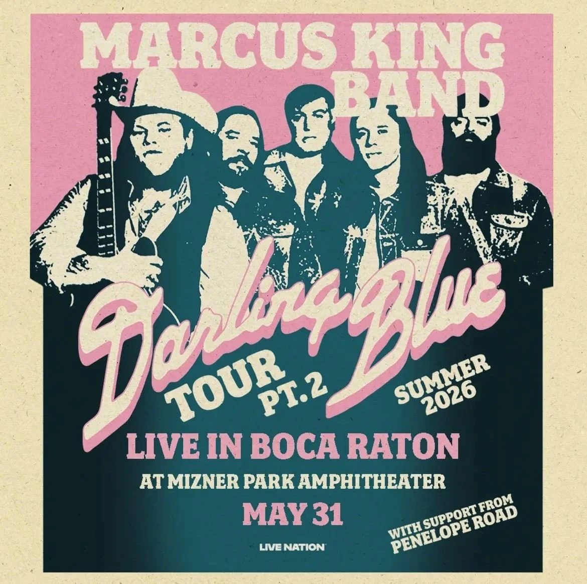 Marcus King Band at Mizner Park Amphitheater — Arts in Boca